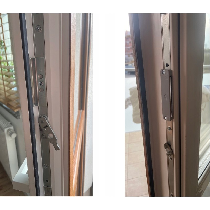 ROTO ZATRZASK balkonowy MAGNETYCZNY na RUCHOMY SŁUPEK