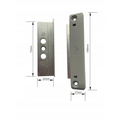 ZATRZASK MAGNETYCZNY ROTO POCHWYT BALKONOWY PALACZA RAL7016
