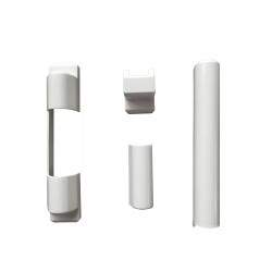 AUBI OSŁONKI NA ZAWIASY DO OKIEN RAL9016