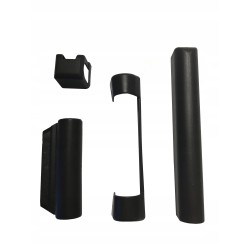 MACO OSŁONKI NA ZAWIASY do okna drzwi PLASTIKOWYCH brązowe