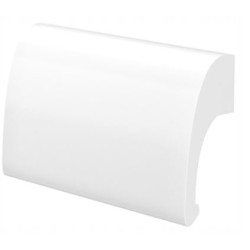 UCHWYT pochwyt ZATRZASK palacza ALUMINIOWY DELUXE RAL9016 BIAŁY