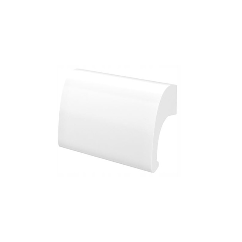 UCHWYT pochwyt ZATRZASK palacza ALUMINIOWY DELUXE RAL9016 BIAŁY