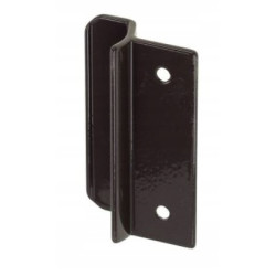 Uchwyt aluminiowy zatrzask palacza RAL8019 drzwi balkonowych WinkHaus BK