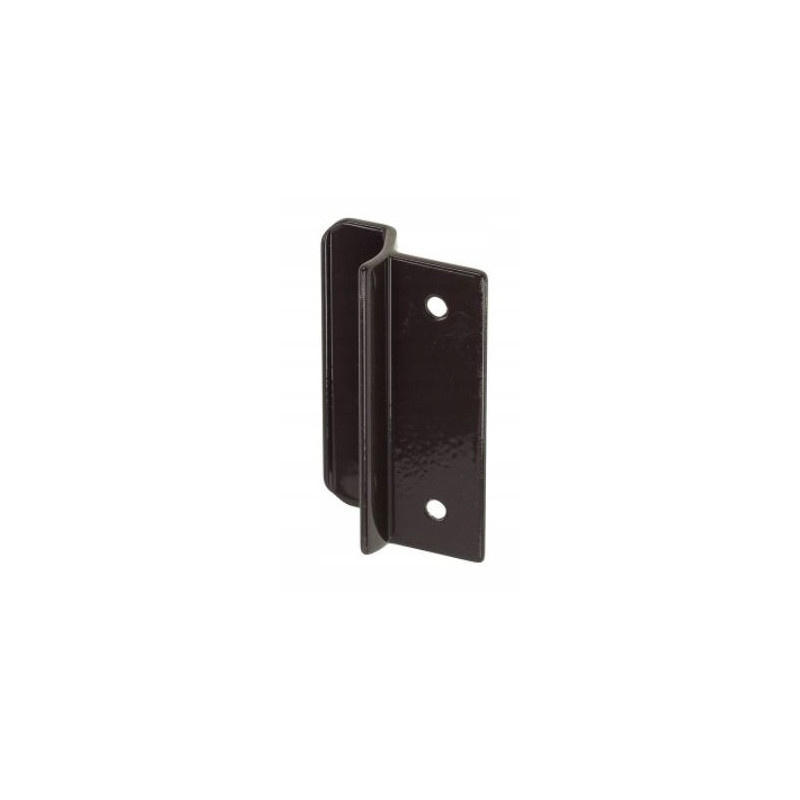 Uchwyt aluminiowy zatrzask palacza RAL8019 drzwi balkonowych WinkHaus BK
