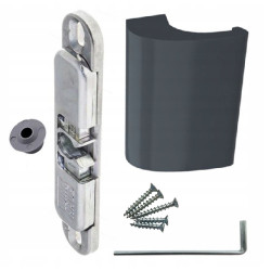 Uchwyt DeLuxe zatrzask drzwi balkonowych WINKHAUS ALUMINIOWY ANTRACYT