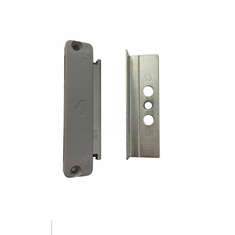 ROTO NT ZATRZASK balkonowy na magnes RUCHOMY SŁUPEK uchwyt aluminiowy 9016
