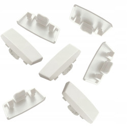 Zaślepki odwodnienia okien PCV 20szt BIAŁE