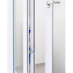WINKHAUS Zatrzask balkonowy palacza do drzwi dwuskrzydłowych DeLuxe CZARNY