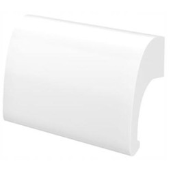 Zatrzask balkonowy uchwyt palacza ALUMINIOWY DeLuxe RAL9016 BIAŁY