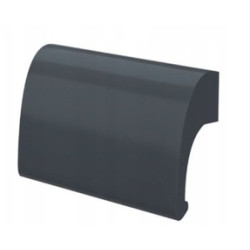 Zatrzask balkonowy uchwyt palacza ALUMINIOWY DeLuxe RAL7016 antracyt